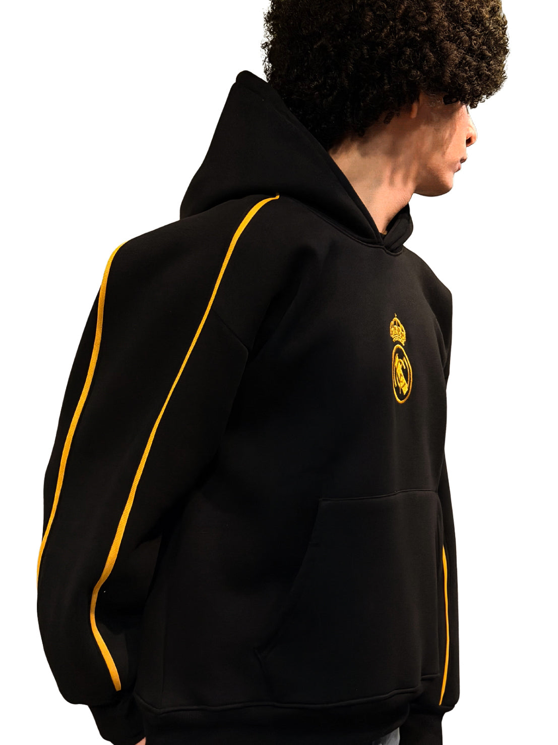 Real Madrid Gold Hoodie