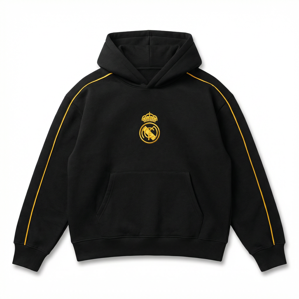 Real Madrid Gold Hoodie